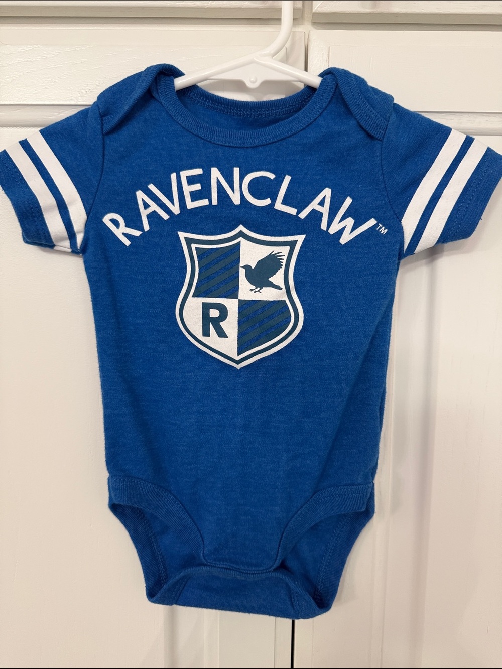 Warner Bros. Ravenclaw Blue Baby One-Piece